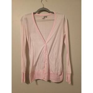 💕 Soft Pink Old Navy Y2K Lightweight Button Cardigan – Size M